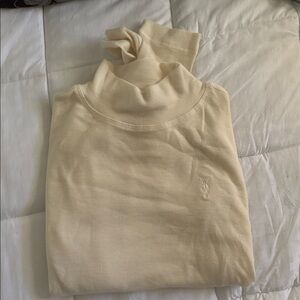 Cream/White All Saints Turtleneck Sweater never worn